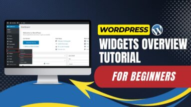 WordPress Widgets Overview Tutorial For Beginners