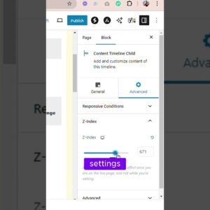 Content timeline child for WordPress Pages #shorts #wordpress