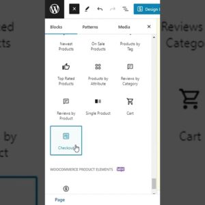 How to add checkout in WordPress Page #shorts #wordpress