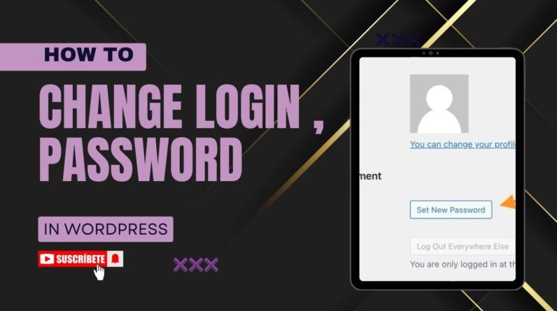 How To Change Mail Server Login Name And Password In WordPress