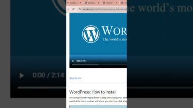 New wordpress tutorials in WordPress #shorts #wordpress