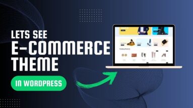 E-commerce Themes In WordPress