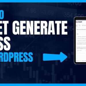 How To Reset GeneratePress In WordPress