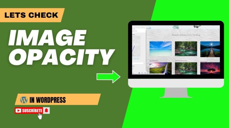 Image Opacity In WordPress