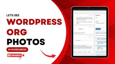 WordPress Org Photos In WordPress