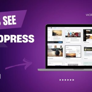 WordPress Org Theme In WordPress