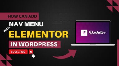 How To Add Navigation Menu With Elementor In WordPress