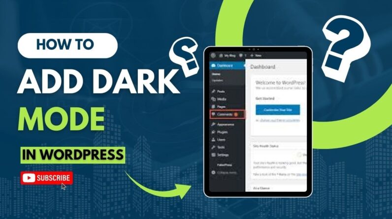 How To Add Dark Mode In WordPress