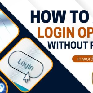 How To Add Login Without Plugin In WordPress