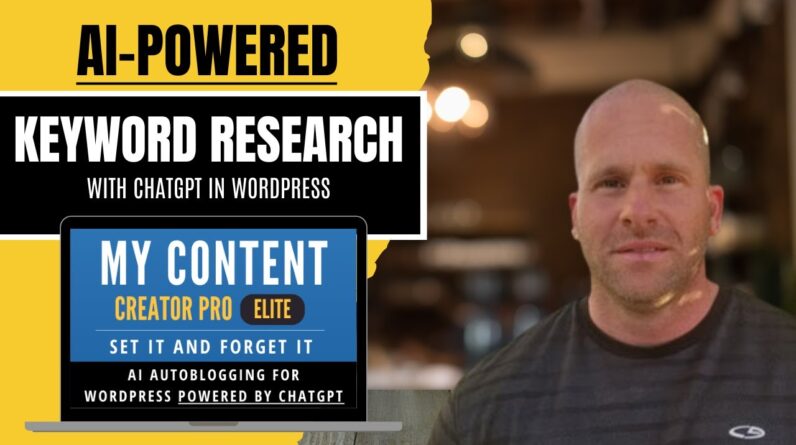 AI-Powered Keyword Research Too With ChatGPT In WordPress