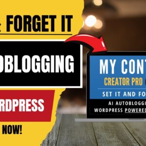 Set It And Forget It AI Autoblogging For WordPress Powered By ChatGPT